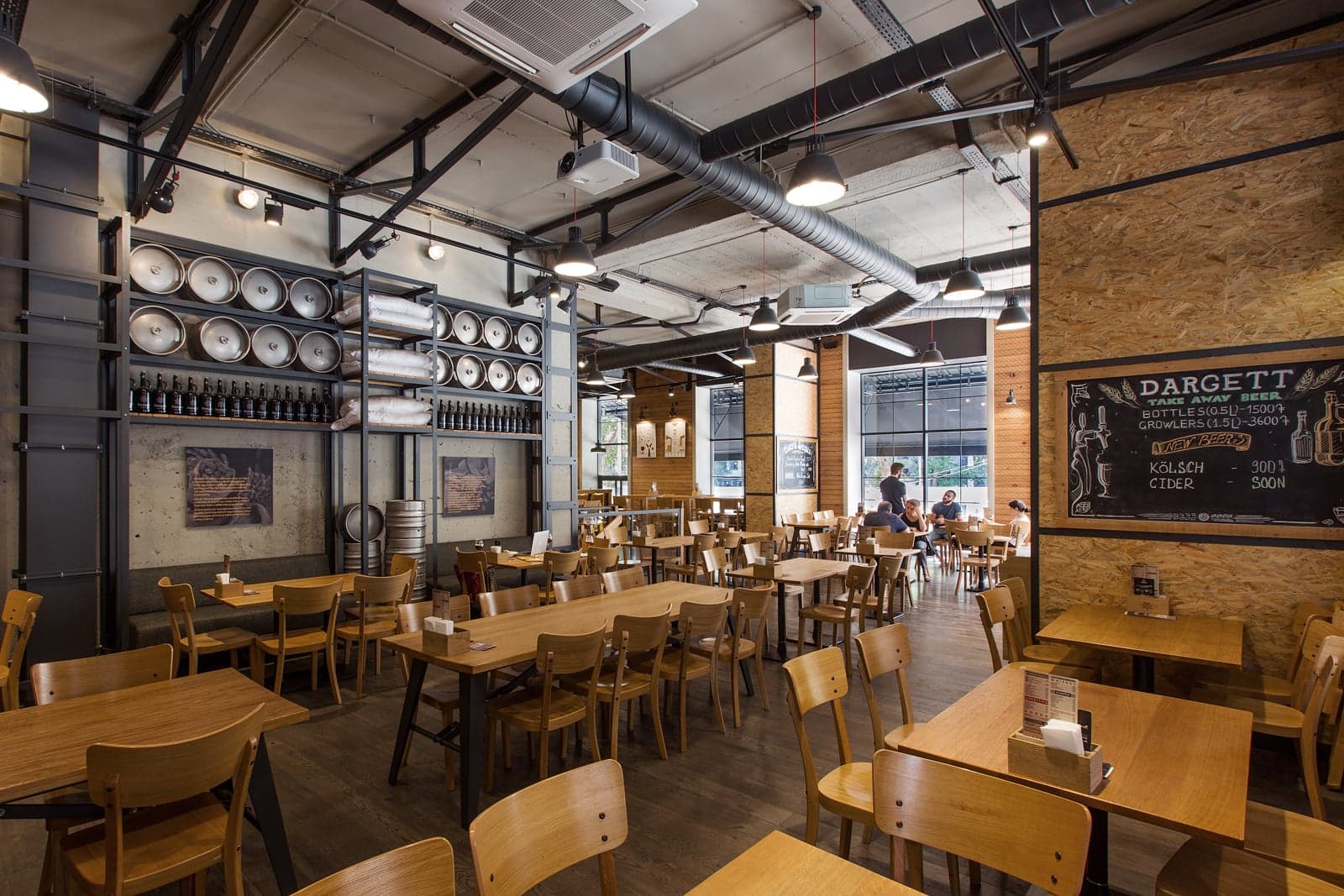 Modern commercial restaurant design in Armenia