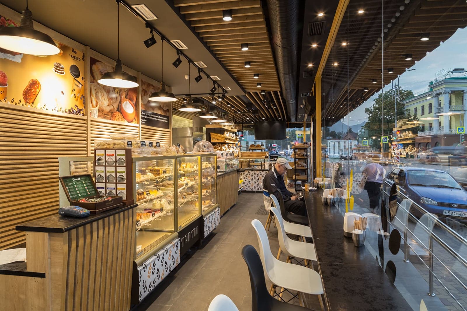 KHLEBUS Café & Bakery designed by IMAGEMAN Studio