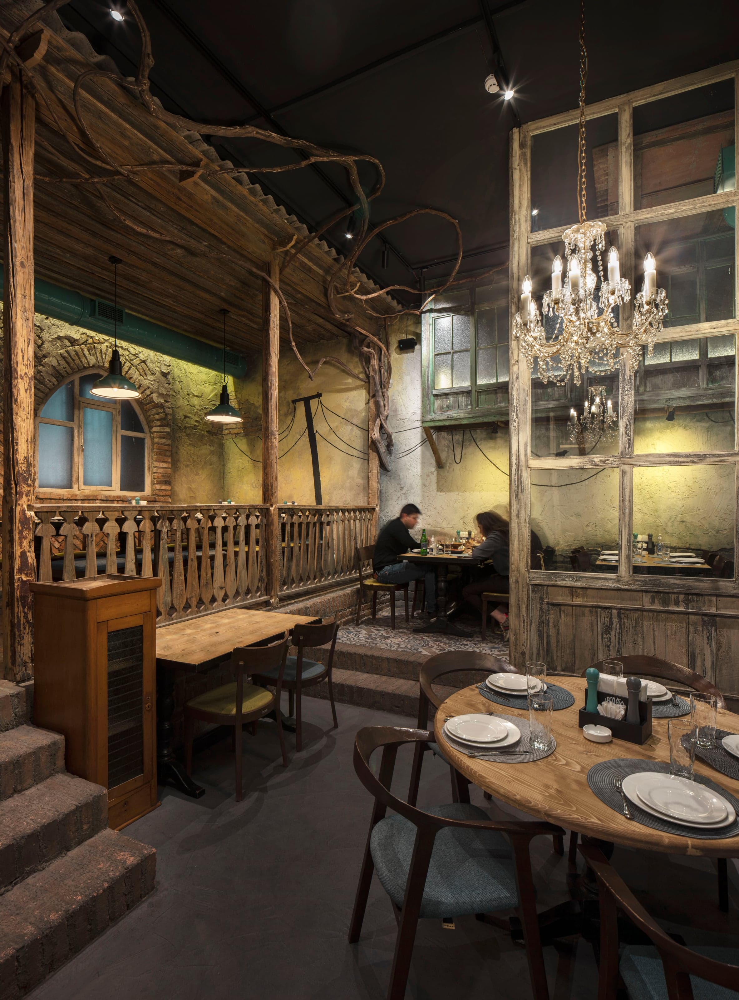 Interior architecture for an Armenian cuisine restaurant