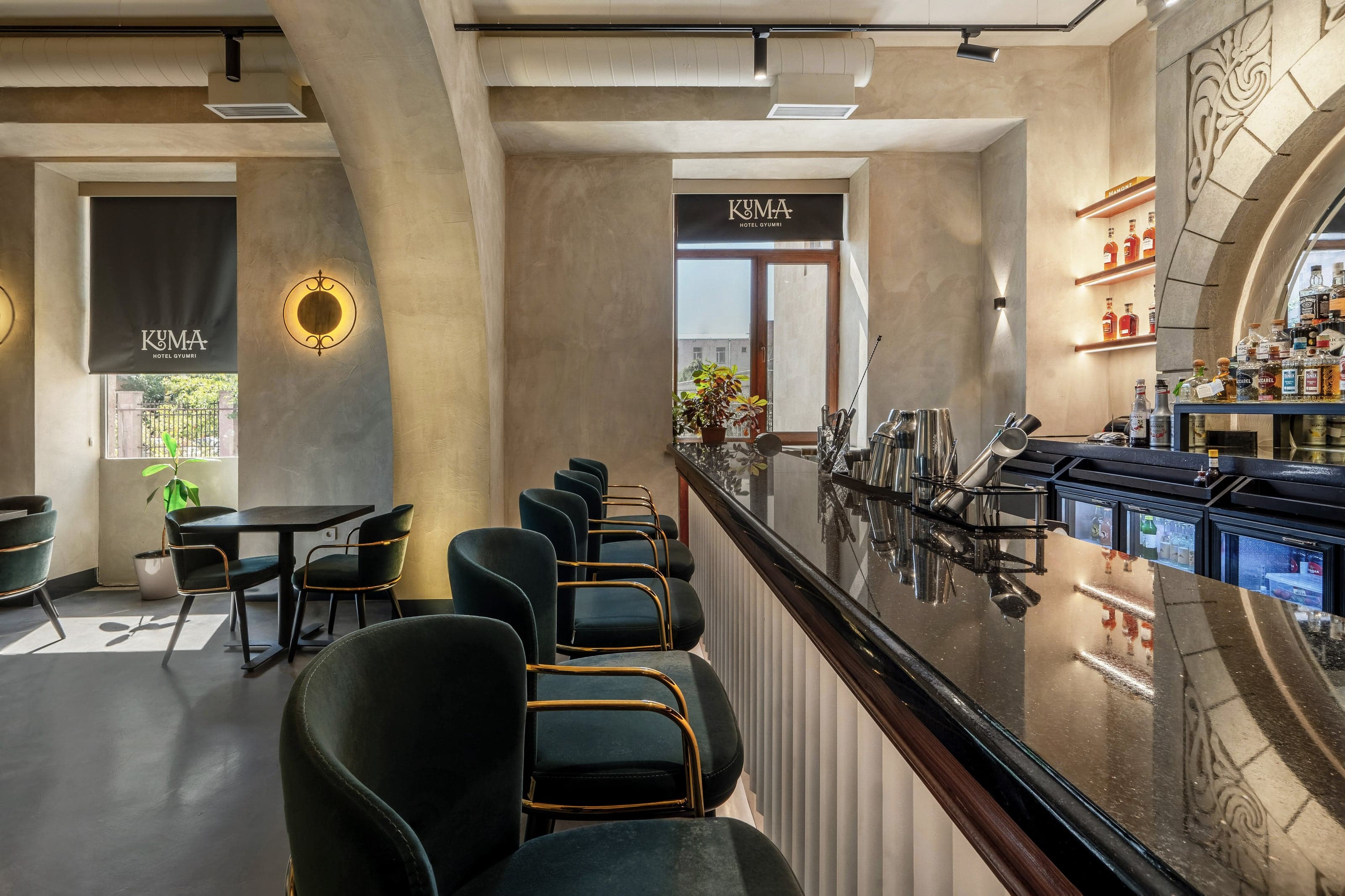 Interior architecture for Kumkuma Restaurant