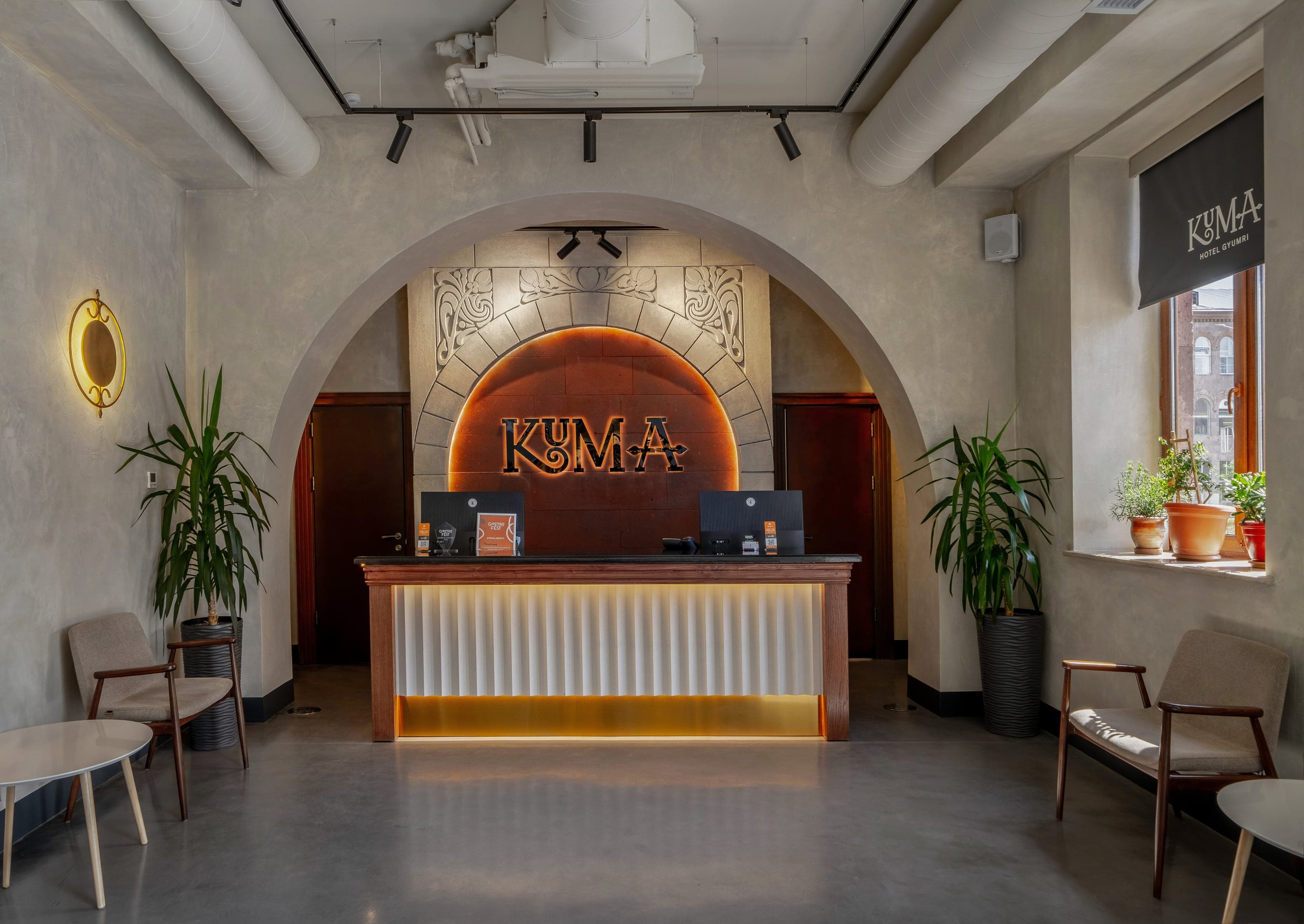 Kumkuma Restaurant hospitality project in Gyumri