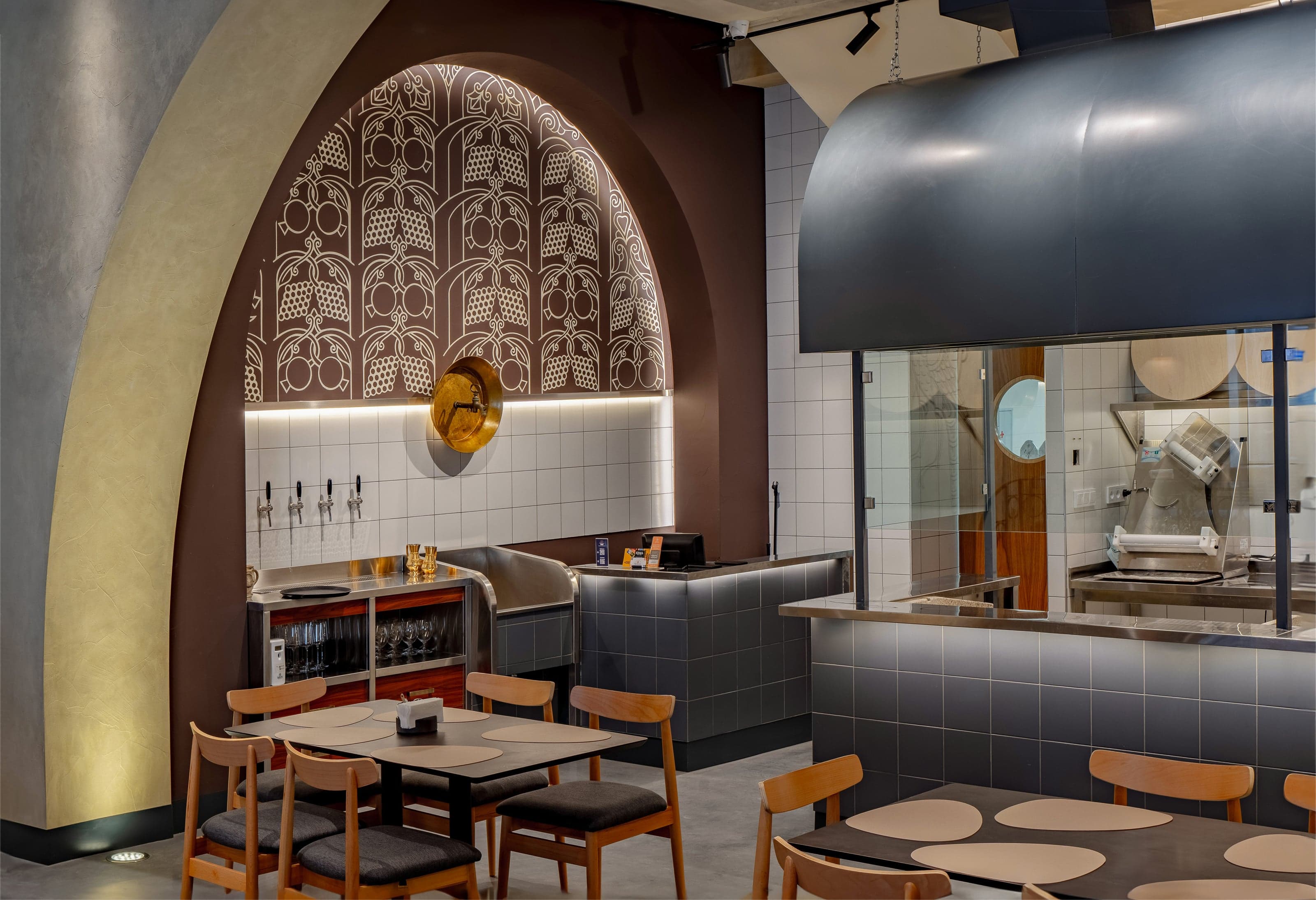 Heritage-inspired restaurant architecture by IMAGEMAN