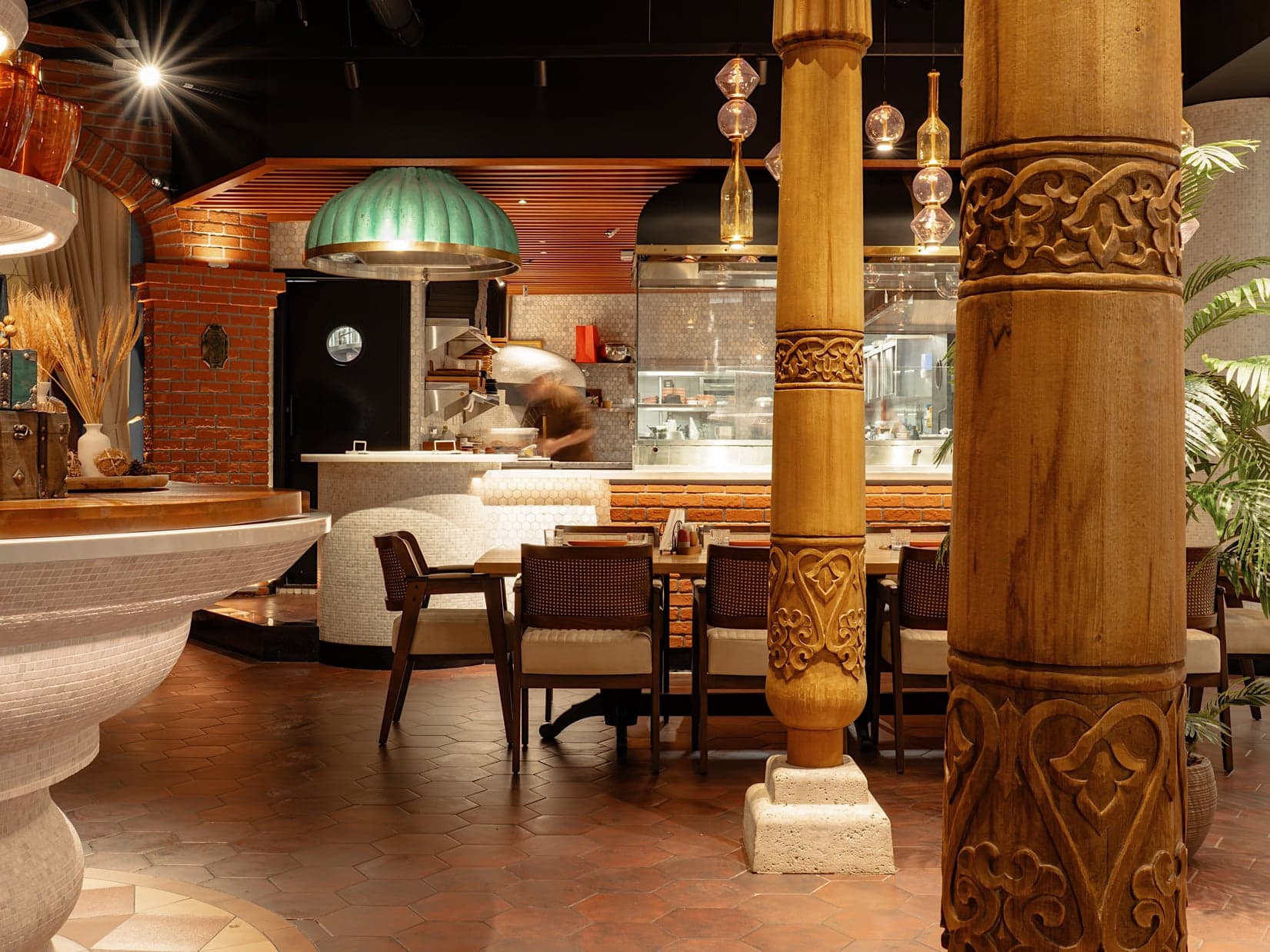 Interior architecture for ORDA Restaurant