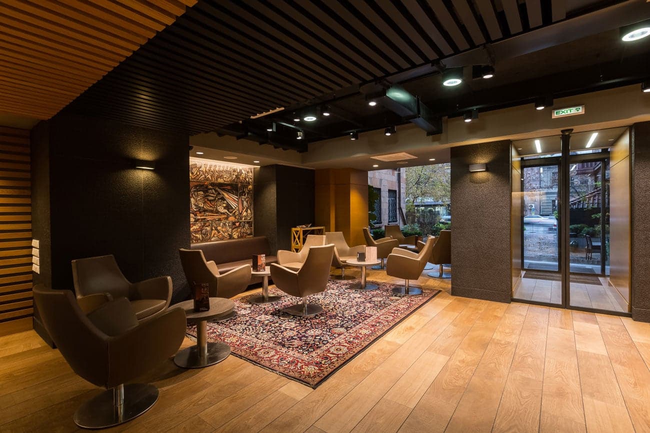 Modern hospitality interior design