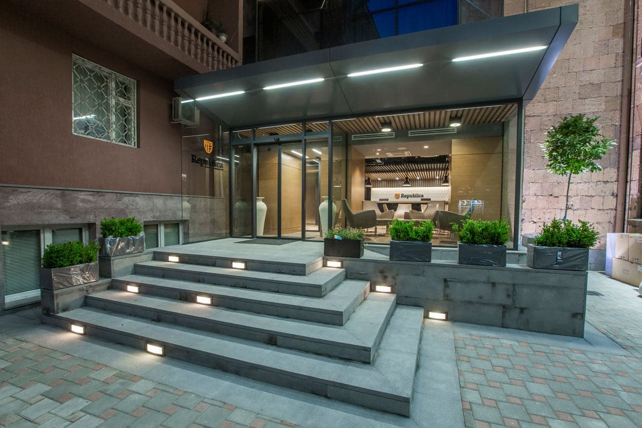 Hotel interior architecture in Armenia
