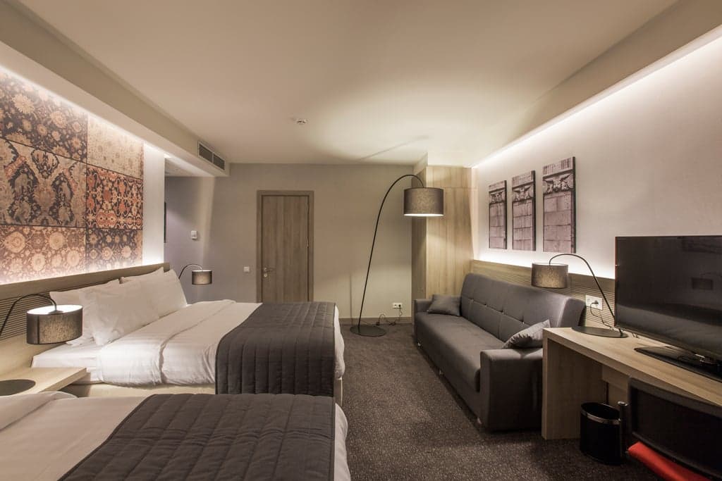 Modern hospitality interior design