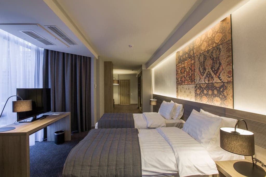Contemporary boutique hotel design