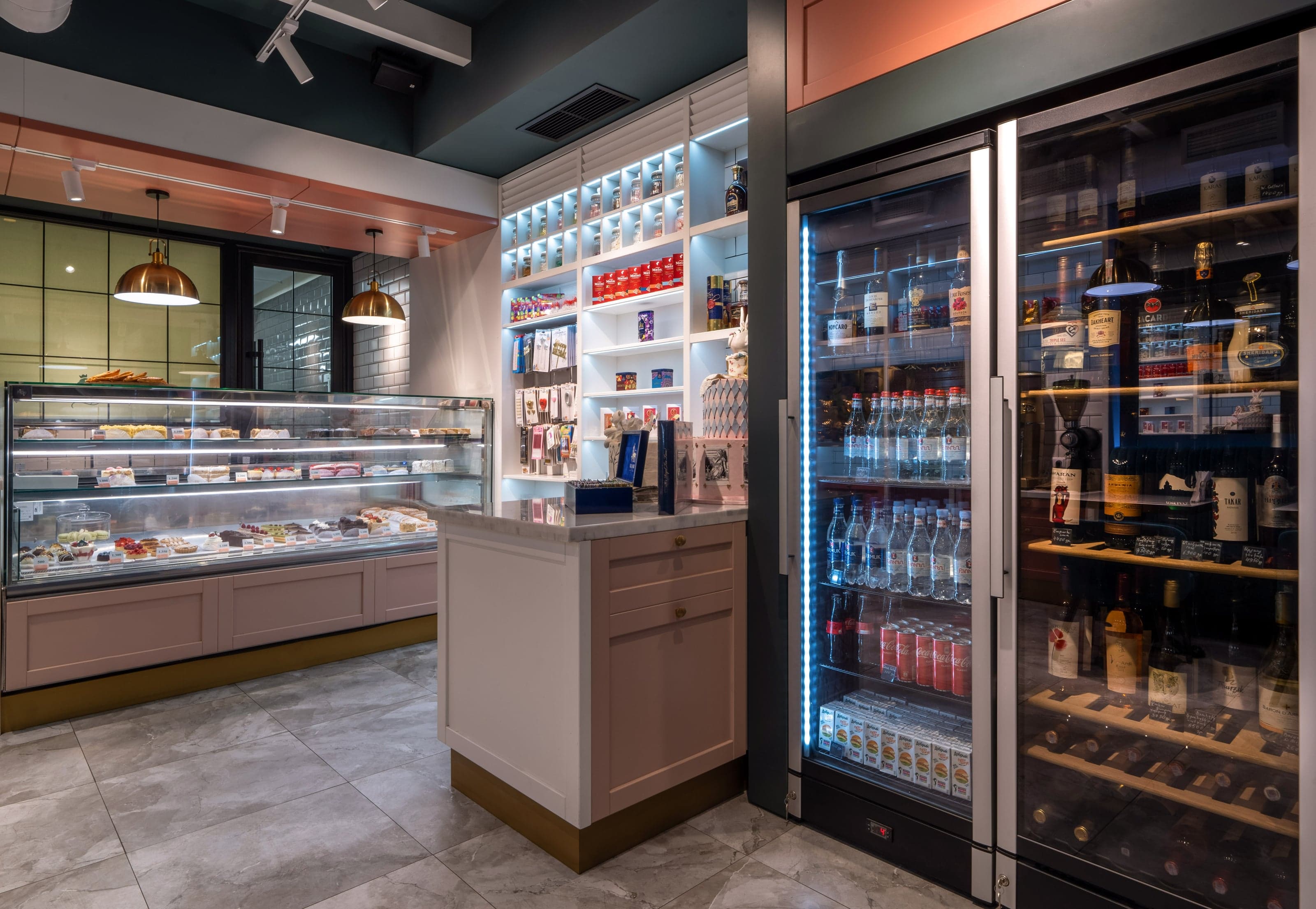 Bourbon Pastry Shop interior designed by IMAGEMAN Studio