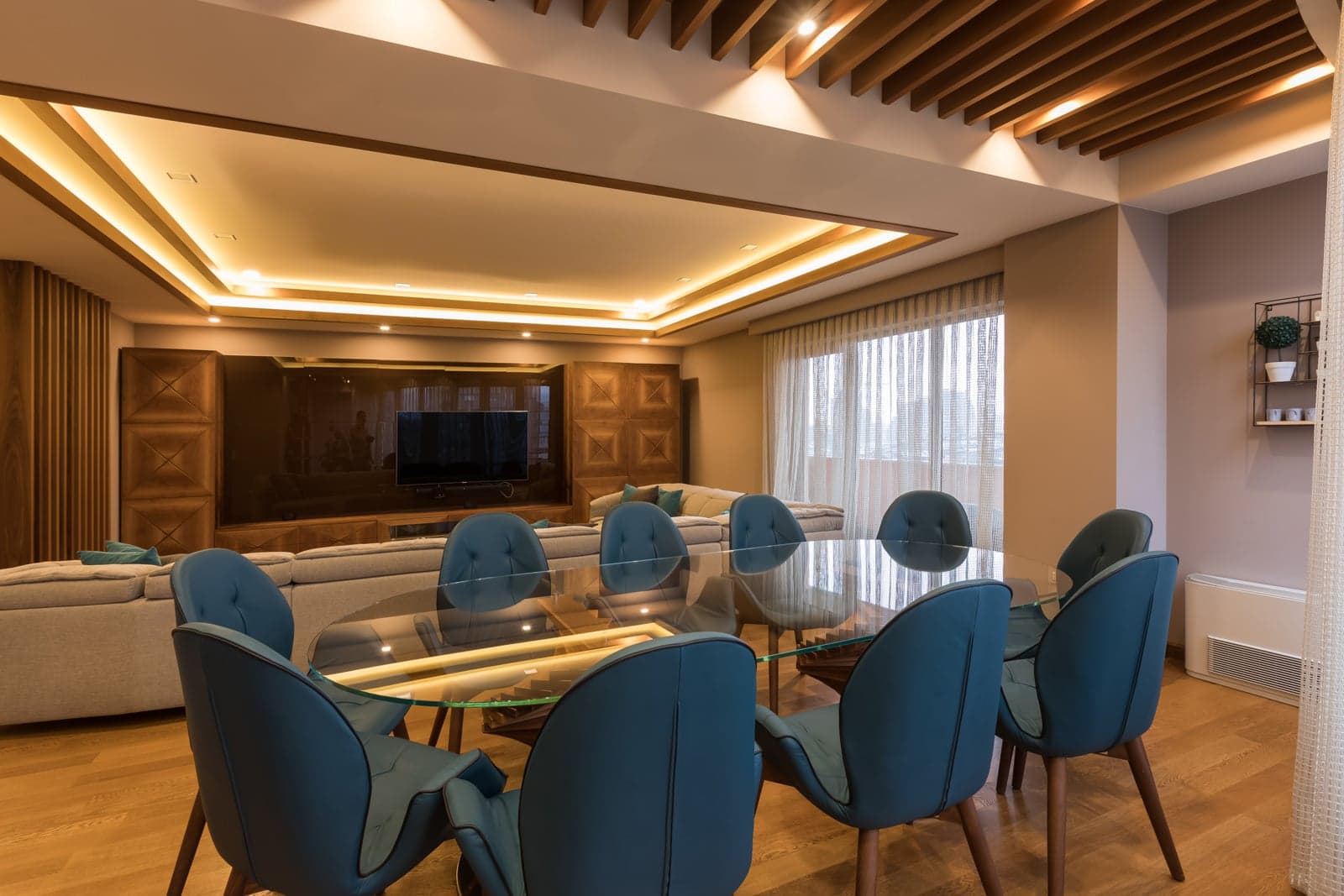 Interior architecture for a contemporary family apartment