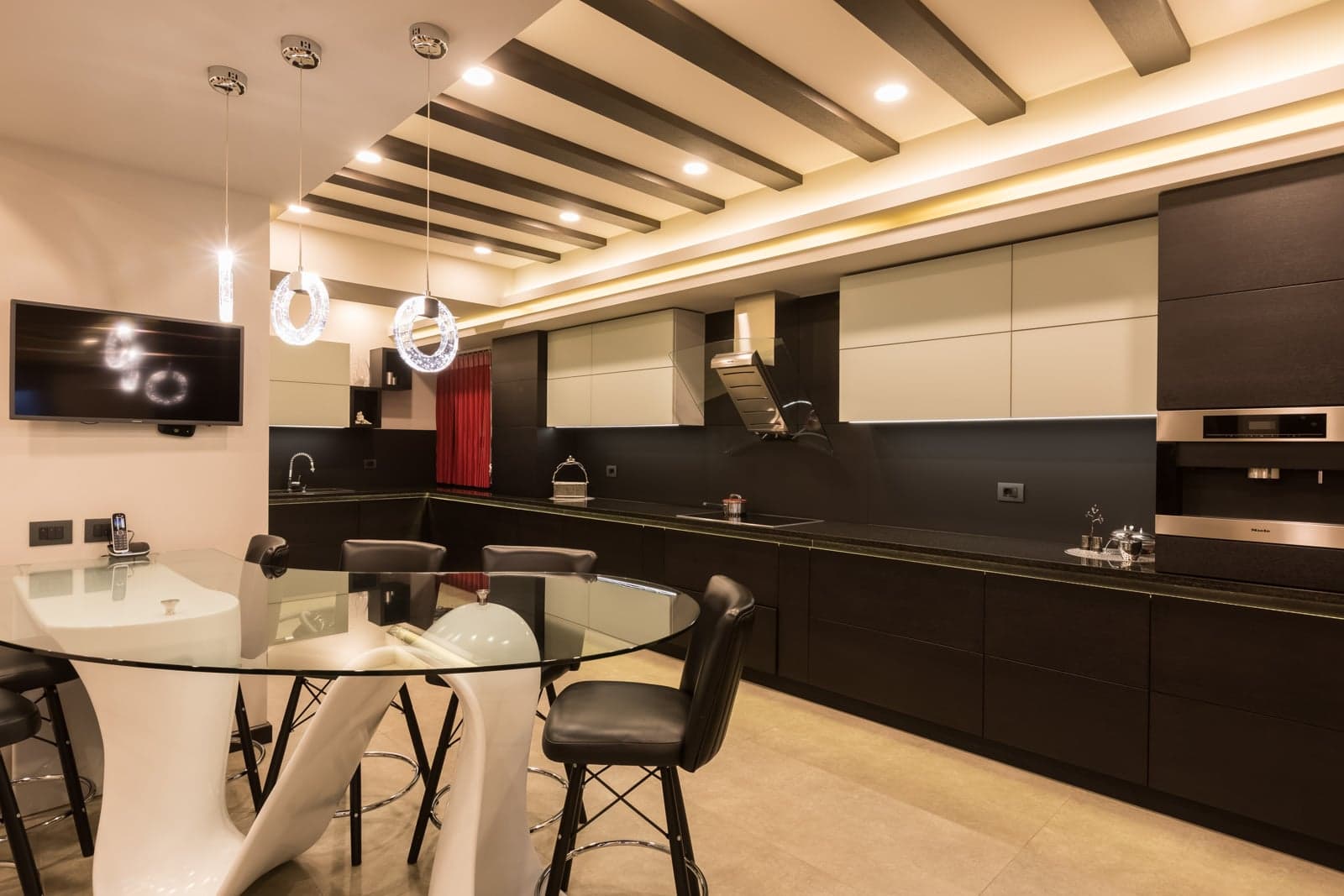 Interior architecture for a contemporary family apartment