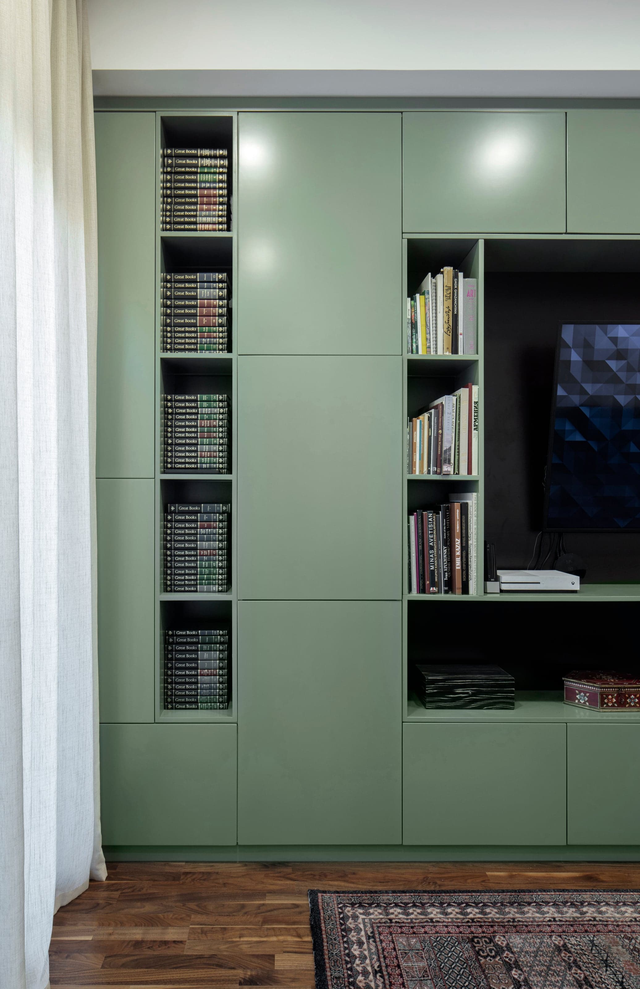 Luxury apartment living room in Yerevan