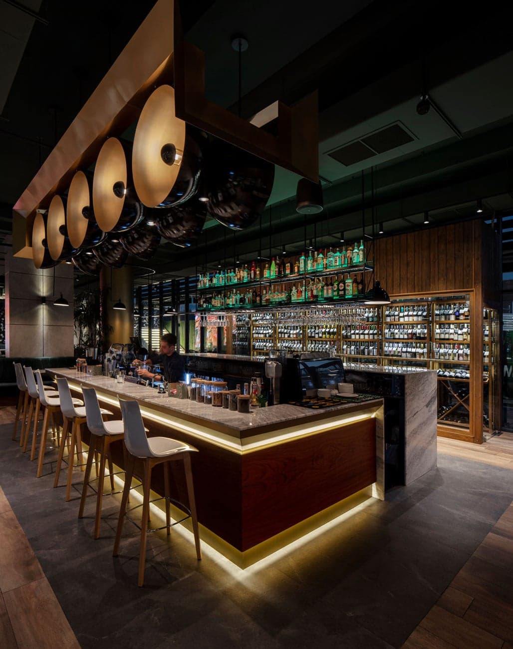 Foodpark by Downtown interior designed by IMAGEMAN Studio