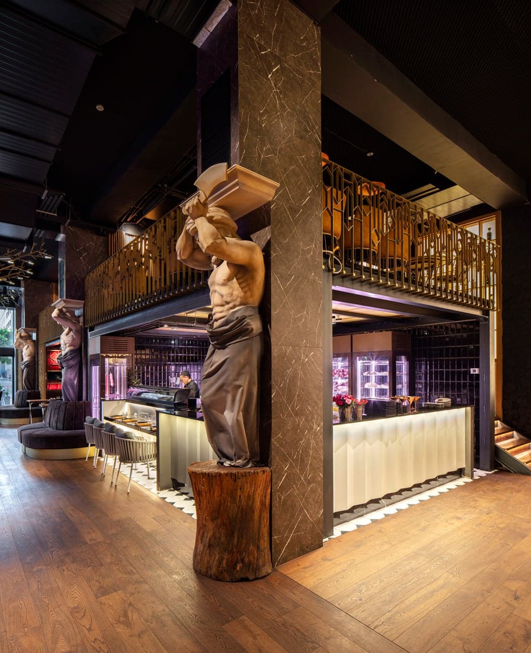KATSIN Restaurant & Dining Bar interior designed by IMAGEMAN Studio
