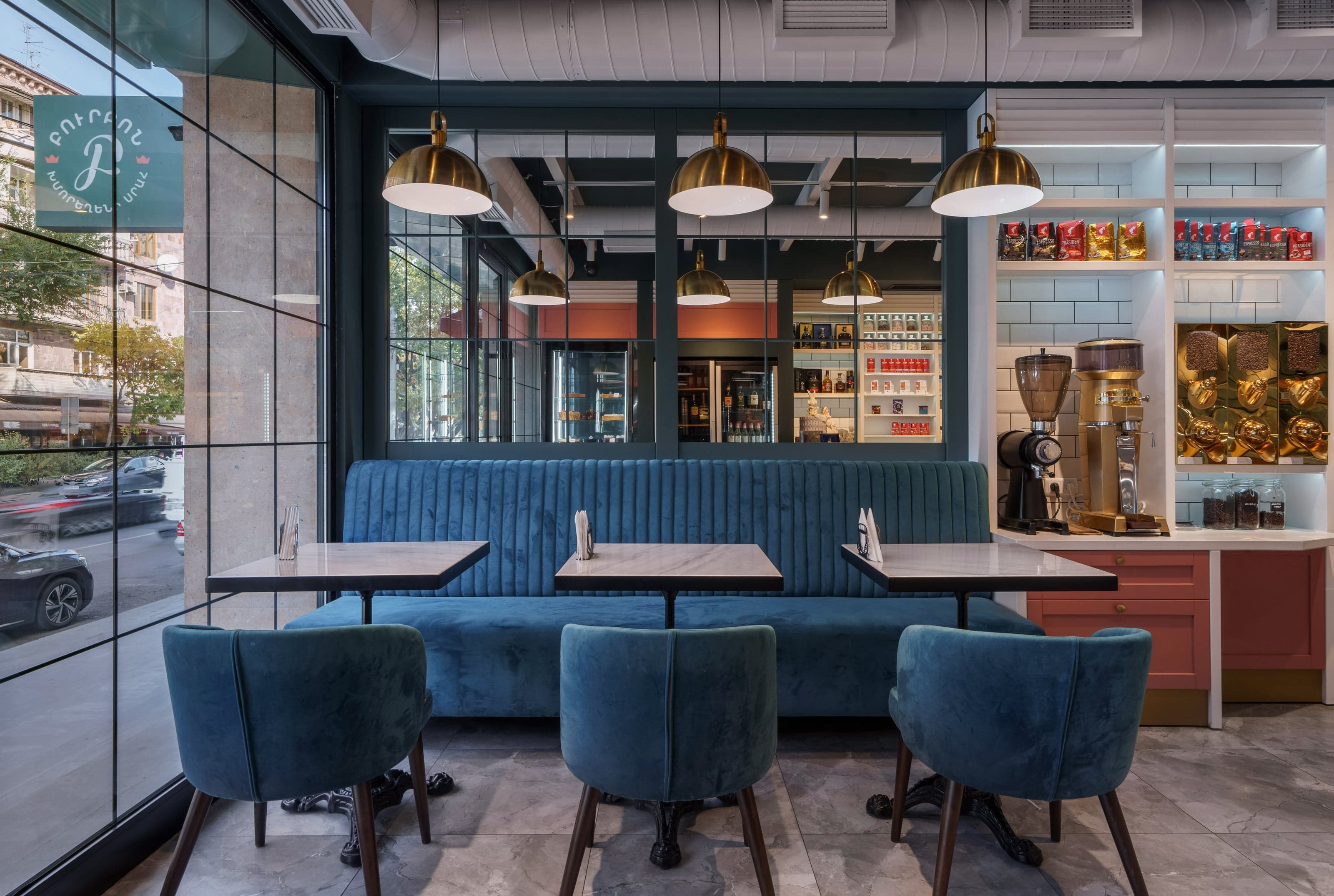Bourbon Pastry Shop interior designed by IMAGEMAN Studio